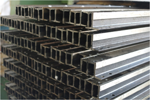 Elevator Machined guide rail