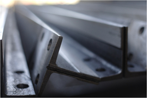 Elevator Machined guide rail